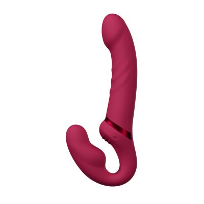 Безремінний смартстрапон Lovense Lapis vibrating strapless strap-on, 3 мотори Безремінний смартстрапон Lovense Lapis vibrating strapless strap-on, 3 мотори