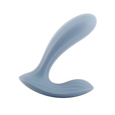 Смарт-вібратор в трусики Svakom Erica Dusty Blue, дуже гнучкий, 2 мотори