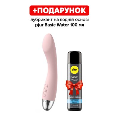 Вібратор для зони G з інтелектуальним режимом Svakom Amy Pale Pink