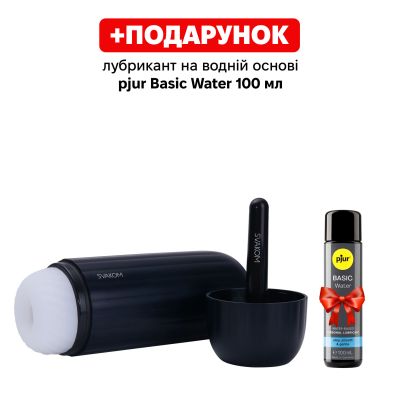 Інтерактивний смарт-мастурбатор з вібрацією та посмоктуванням Svakom Sam Neo 2 Pro, підігрів до 38 °C