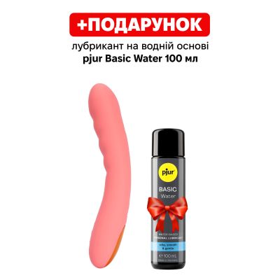 Смарт-вібратор з пульсацією Svakom Ava Neo Peach Pink, 15 режимів роботи, водонепроникний