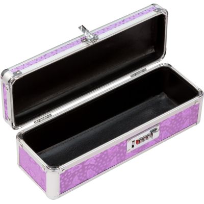 Кейс для зберігання секс-іграшок BMS Factory - The Toy Chest Lokable Vibrator Case Purple з кодовим Кейс для зберігання секс-іграшок BMS Factory - The Toy Chest Lokable Vibrator Case Purple з кодовим