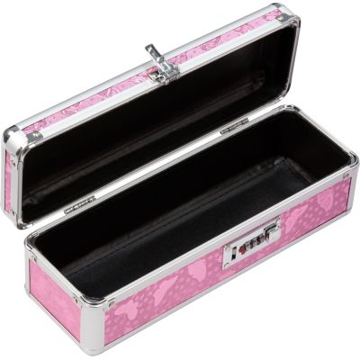 Кейс для зберігання секс-іграшок BMS Factory - The Toy Chest Lokable Vibrator Case Pink з кодовим за Кейс для зберігання секс-іграшок BMS Factory - The Toy Chest Lokable Vibrator Case Pink з кодовим за
