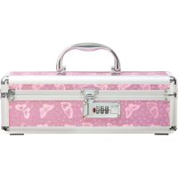 Кейс для зберігання секс-іграшок BMS Factory - The Toy Chest Lokable Vibrator Case Pink з кодовим за Кейс для зберігання секс-іграшок BMS Factory - The Toy Chest Lokable Vibrator Case Pink з кодовим за