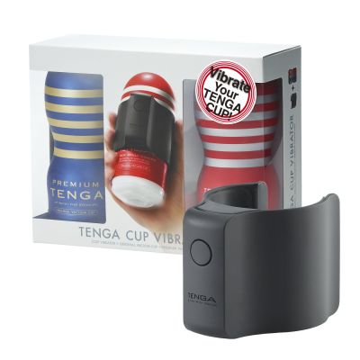 Вібронасадка Tenga CUP VIBRATOR, 7 режимів, 2 мастурбатори в комплекті Вібронасадка Tenga CUP VIBRATOR, 7 режимів, 2 мастурбатори в комплекті