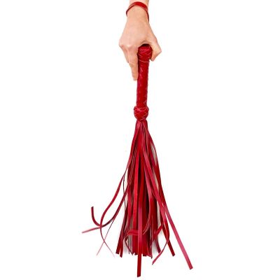 Флогер маленький / мартинет, 30 хвостів по 35 см, колір червоний Флогер маленький / мартинет, 30 хвостів по 35 см, колір червоний