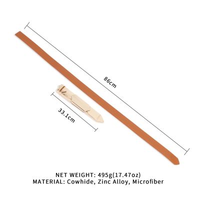 Регульована ляскалка LOCKINK Adjustable Slapper for Impact Play - Brown