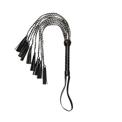 Ажурний батіг з екошкіри Art of Sex — Brianna, колір чорний