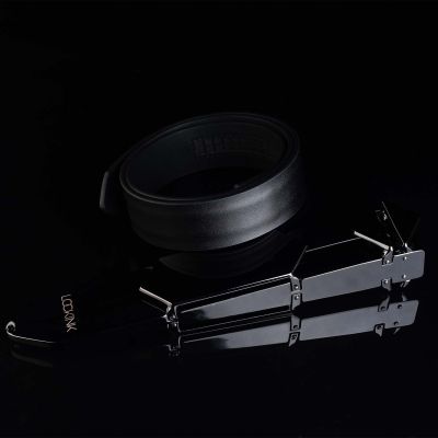 Регульована ляскалка LOCKINK Adjustable Slapper for Impact Play - Black