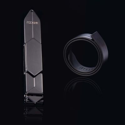 Регульована ляскалка LOCKINK Adjustable Slapper for Impact Play - Black