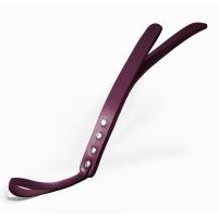 Падл двошаровий Feral Feelings Leather Mini Paddle Burgundy, натуральна шкіра, burgundy 