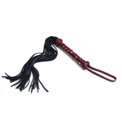 Флогер Liebe Seele Wine Red Studded Flogger Флогер Liebe Seele Wine Red Studded Flogger