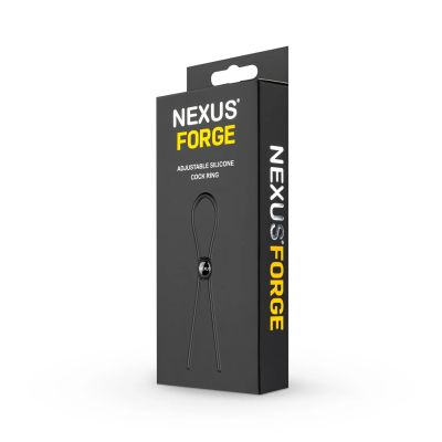 Ерекційне кільце Nexus FORGE Single Adjustable Lasso - Black Ерекційне кільце Nexus FORGE Single Adjustable Lasso - Black