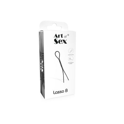 Ерекційне кільце Art of Sex - Lasso B, регульована тугість Ерекційне кільце Art of Sex - Lasso B, регульована тугість