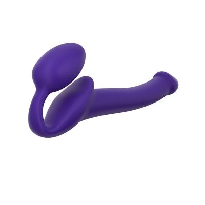 Безремінний страпон Strap-On-Me Violet S, повністю регульований, діаметр 2,7см Безремінний страпон Strap-On-Me Violet S, повністю регульований, діаметр 2,7см
