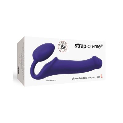 Безремінний страпон Strap-On-Me Violet L, повністю регульований, діаметр 3,7см Безремінний страпон Strap-On-Me Violet L, повністю регульований, діаметр 3,7см
