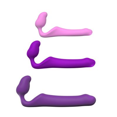 Безремінний страпон Adrien Lastic Queens L, регульований вигин, діаметр 3,8 см Безремінний страпон Adrien Lastic Queens L, регульований вигин, діаметр 3,8 см