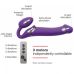 Безремінний страпон з вібрацією Strap-On-Me Vibrating Violet L, діам. 3,7см, пульт ДК, регульований Безремінний страпон з вібрацією Strap-On-Me Vibrating Violet L, діам. 3,7см, пульт ДК, регульований