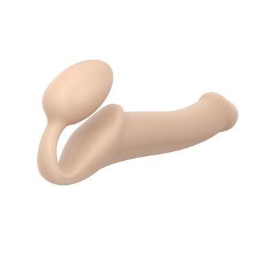 Безремінний страпон Strap-On-Me Flesh L, повністю регульований, діаметр 3,7 см