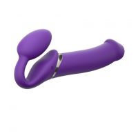 Безремінний страпон з вібрацією Strap-On-Me Vibrating Violet XL, діам. 4,5см, пульт ДК, регульований Безремінний страпон з вібрацією Strap-On-Me Vibrating Violet XL, діам. 4,5см, пульт ДК, регульований