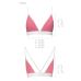 Спортивний топ з подвійними бретелями Passion PS007 TOP pink, size L