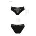 Трусики з широкою гумкою і мереживом Passion PS001 PANTIES black, size XL Трусики з широкою гумкою і мереживом Passion PS001 PANTIES black, size XL
