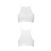 Спортивний топ з прозорою вставкою Passion PS006 TOP white, size L Спортивний топ з прозорою вставкою Passion PS006 TOP white, size L
