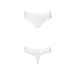 Трусики-бразиліана з бавовни Passion PS005 PANTIES white, size L