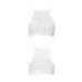 Спортивний топ з прозорою вставкою Passion PS006 TOP white, size M Спортивний топ з прозорою вставкою Passion PS006 TOP white, size M