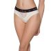 Трусики з широкою гумкою і мереживом Passion PS001 PANTIES ecru, size S
