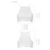 Спортивний топ з прозорою вставкою Passion PS006 TOP white, size S Спортивний топ з прозорою вставкою Passion PS006 TOP white, size S