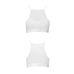 Спортивний топ з прозорою вставкою Passion PS006 TOP white, size XL Спортивний топ з прозорою вставкою Passion PS006 TOP white, size XL