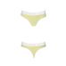 Спортивні трусики-стрінги Passion PS007 PANTIES yellow, size L