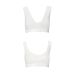 Спортивний топ з еластичної бавовни Passion PS005 TOP white, size XL