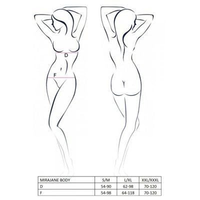 Ажурний боді AZALIA BODY black L/XL Passion Ажурний боді AZALIA BODY black L/XL Passion