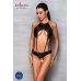 Боді з відкритим доступом Passion TASMINA BODY XXL/XXXL, black, екошкіра, шнурівки, ажурні мережива Боді з відкритим доступом Passion TASMINA BODY XXL/XXXL, black, екошкіра, шнурівки, ажурні мережива