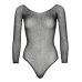 Боді Leg Avenue Crystalized fishnet bodysuit Black One Size