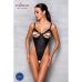 Боді з екошкіри Celine Body black L/XL — Passion: з доступом, відкритий Боді з екошкіри Celine Body black L/XL — Passion: з доступом, відкритий