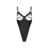 Боді з екошкіри CELINE BODY black S/M — Passion: з доступом, відкритий Боді з екошкіри CELINE BODY black S/M — Passion: з доступом, відкритий