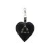 Брелок на карабіні для ключів Art of Heart Angel, Чорний