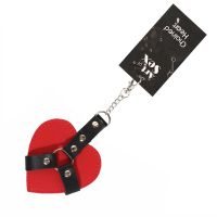 Брелок на карабіні для ключів Art of Sex Chained Heart, Червоний Брелок на карабіні для ключів Art of Sex Chained Heart, Червоний