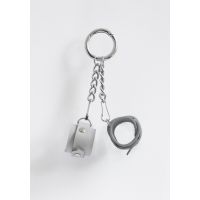 Брелок Наручники Білий Брелок Наручники Білий