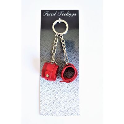Брелок Наручники Червоний Брелок Наручники Червоний