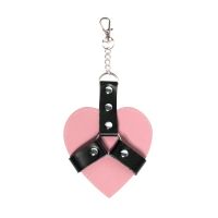Брелок на карабіні для ключів Art of Chained Heart, Рожевий Брелок на карабіні для ключів Art of Chained Heart, Рожевий