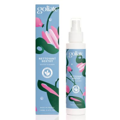 Антибактеріальний спрей для іграшок Goliate Nettoyant Sextoy 100 мл, безпечний для тіла Антибактеріальний спрей для іграшок Goliate Nettoyant Sextoy 100 мл, безпечний для тіла