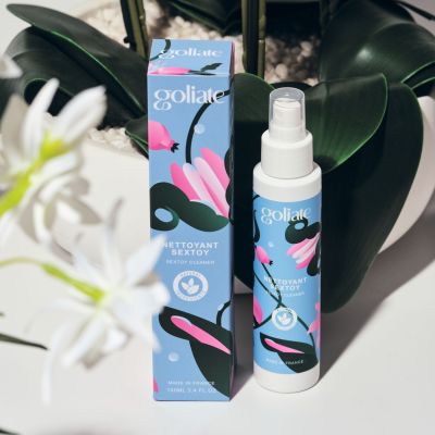 Антибактеріальний спрей для іграшок Goliate Nettoyant Sextoy 100 мл, безпечний для тіла Антибактеріальний спрей для іграшок Goliate Nettoyant Sextoy 100 мл, безпечний для тіла