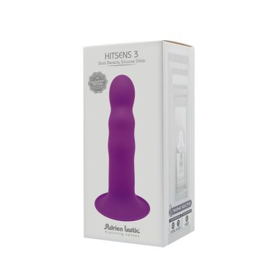 Дилдо з присоскою Adrien Lastic Hitsens 3 Purple, відмінно для страпона, діам. 4,1см, довжина 18,2см Дилдо з присоскою Adrien Lastic Hitsens 3 Purple, відмінно для страпона, діам. 4,1см, довжина 18,2см