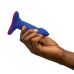 Фалоімітатор Fun Factory LIMBA FLEX S, синій, гнучкий, з ефектом пам’яті, підходить для зони G