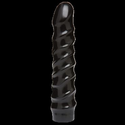 Ділдо Doc Johnson CodeBlack - 8 Inch Raging Vac-U-Lock із стимулюючим рельєфом, діаметр 3,8 см Ділдо Doc Johnson CodeBlack - 8 Inch Raging Vac-U-Lock із стимулюючим рельєфом, діаметр 3,8 см