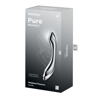 Металевий дилдо Satisfyer Pure Gravity 2